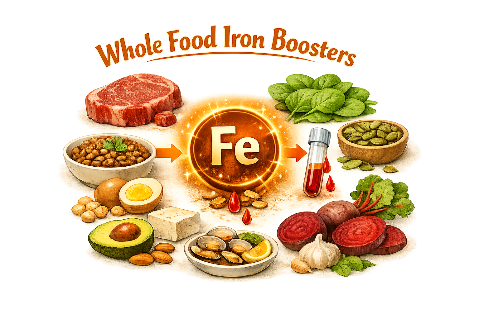 Anti-Inflammatory Plant Iron Source