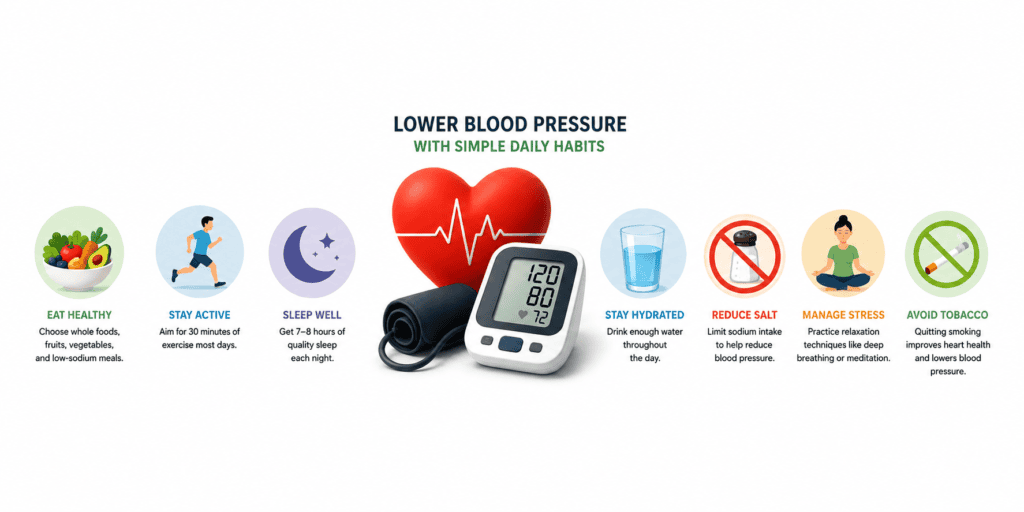 High Blood Pressure: Simple Daily Habits to Lower It Naturally