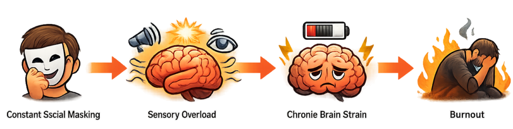 The Anatomy of Neurodivergent Burnout
