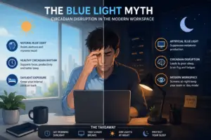 The Blue Light Myth: Circadian Disruption in the Modern Workspace