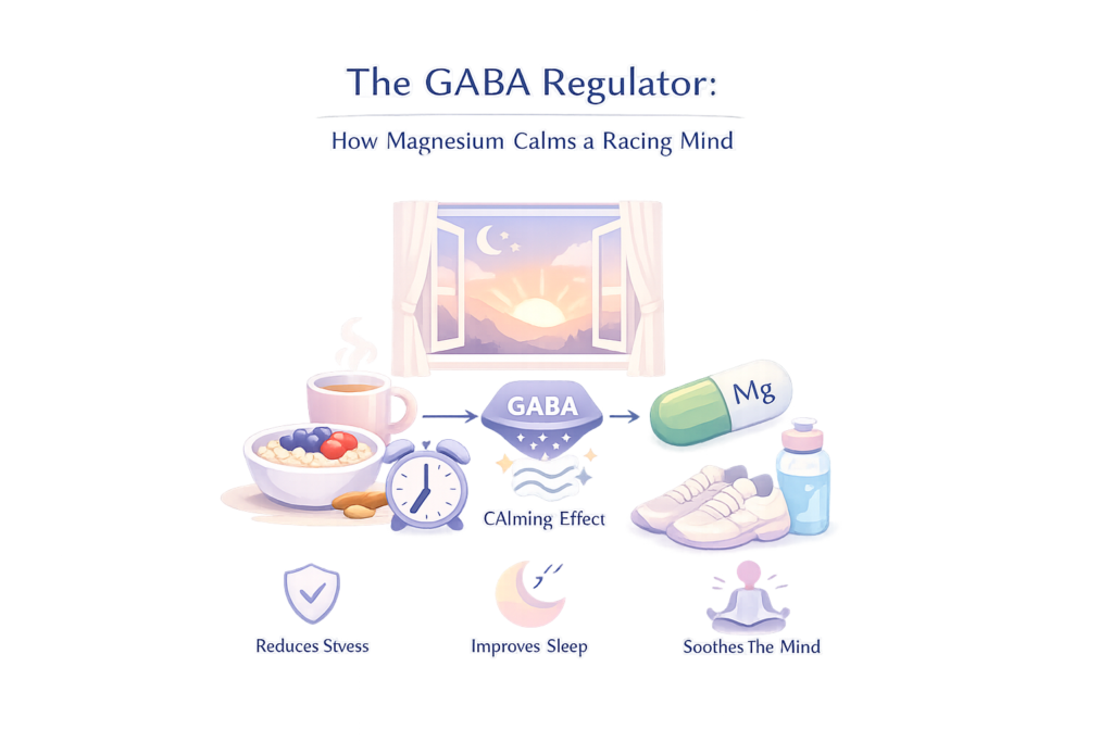 The GABA Regulator How Magnesium Calms a Racing Mind