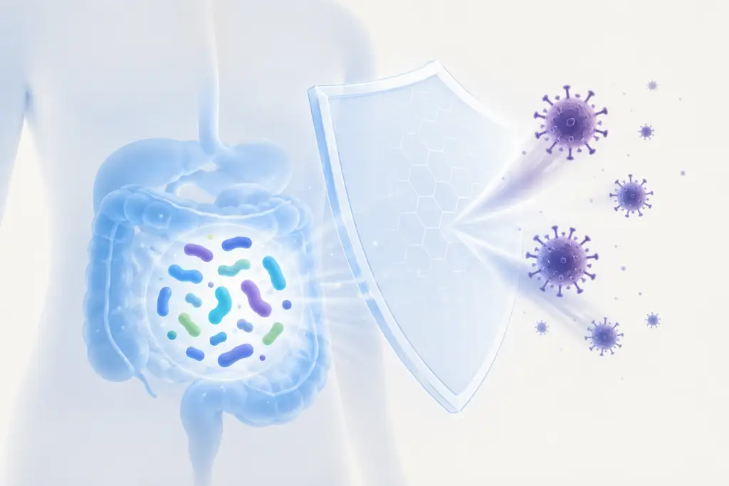 The Invisible Shield: How Gut Bacteria Protect You from Common Viruses