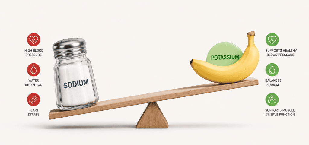 The Salt and Potassium See-Saw: Why Sodium Isn’t the Only Enemy