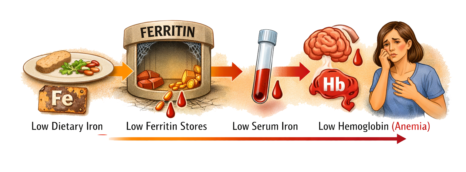 Understanding Ferritin vs. Serum Iron