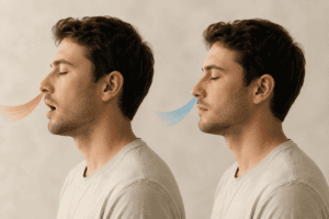Mouth Breathing vs. Nose Breathing: The Hidden Sleep Metric
